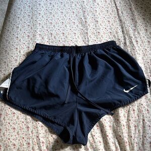 Nike Women's Dark Blue Athletic Shorts